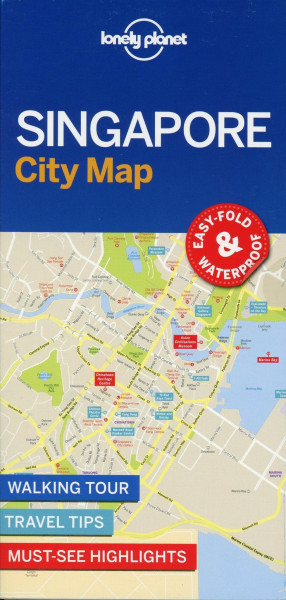 Lonely Planet Singapore City Map