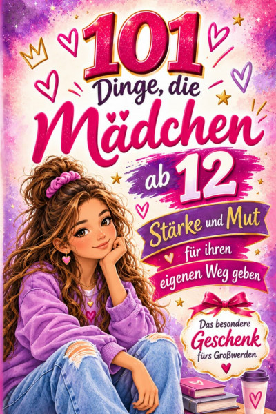 101 Dinge, die Mädchen ab 12 Stärke und Mut für ihren eigenen Weg geben: Das besondere Geschenk fürs Großwerden – für Selbstvertrauen & Stärke bei Freundschaften, Schule, Pubertät & Social Media