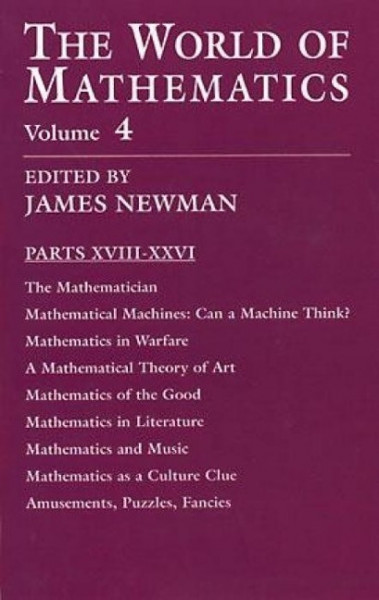 The World of Mathematics, Vol. 4: Volume 4