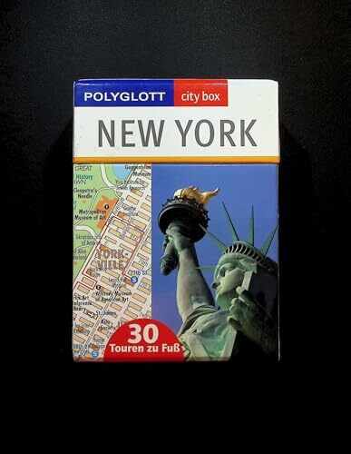 Polyglott city box New York - Box mit 30 Tourenkarten und Beiheft