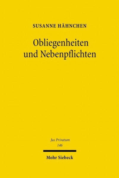 Obliegenheiten und Nebenpflichten