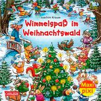 Wimmelspaß im Weihnachtswald