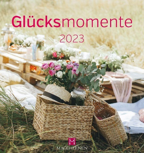 Glücksmomente 2023 Postkartenkalender