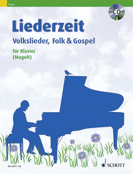 Liederzeit: Volkslieder, Folk & Gospel. Klavier.