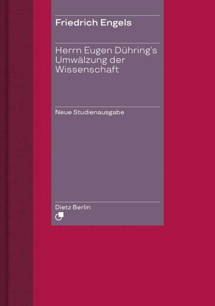 Herrn Eugen Dühring's Umwälzung der Wissenschaft