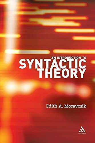 An Introduction to Syntactic Theory