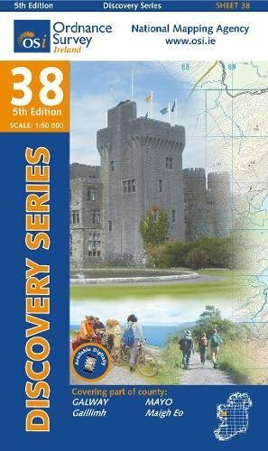Irish Discovery Series 38. Galway, Mayo 1 : 50 000