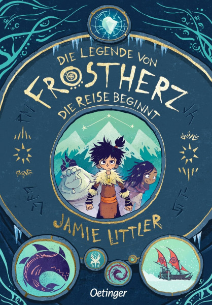 Die Legende von Frostherz 1. Die Reise beginnt: Der Auftakt der spannenden Fantasy-Graphic-Novel-Reihe für Kinder ab 9 Jahren mit wunderschönen Illustrationen