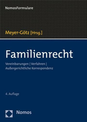 Familienrecht: Vereinbarungen | Verfahren | Außergerichtliche Korrespondenz