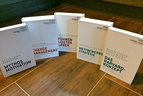 Führungsklassiker: Mythos Motivation; Führen, leisten, leben; Wettbewerbsstrategie; Change Management; Das Harvard-Konzept