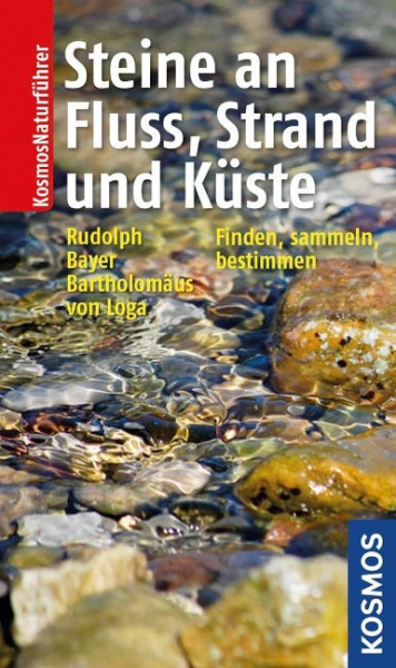 Steine an Fluss, Strand und Küste