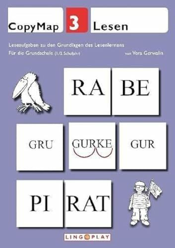 CopyMap 3: Leseaufgaben zu den Grundlagen des Lesenlernens: Lesen - Für die Grundschule (1./2. Schuljahr)