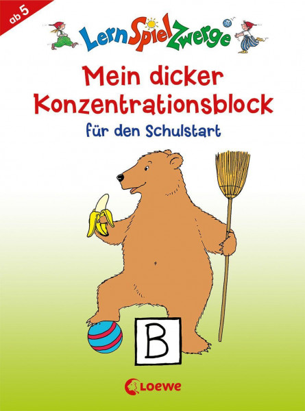 Mein dicker Konzentrationsblock für den Schulstart