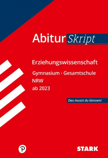 STARK AbiturSkript - Erziehungswissenschaft - NRW ab 2023