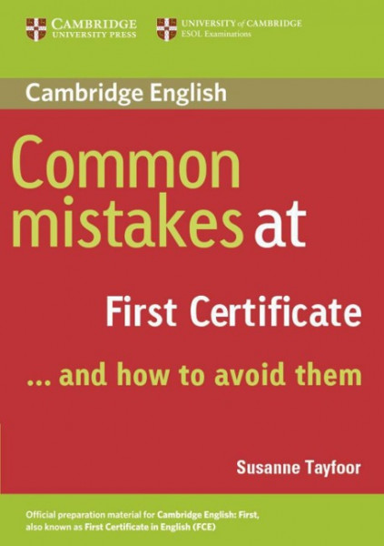Common Mistakes at First Certificate. Book
