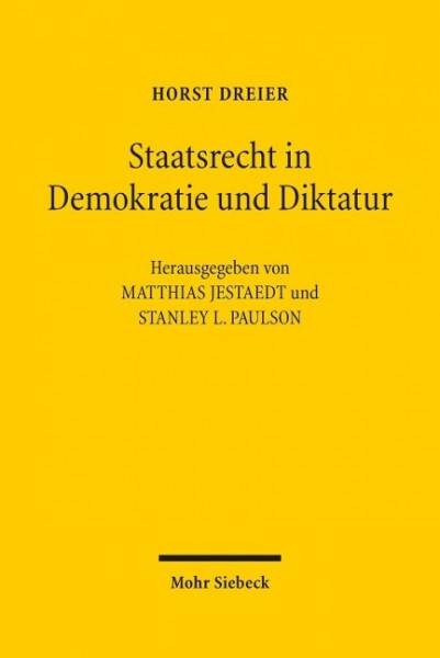 Staatsrecht in Demokratie und Diktatur