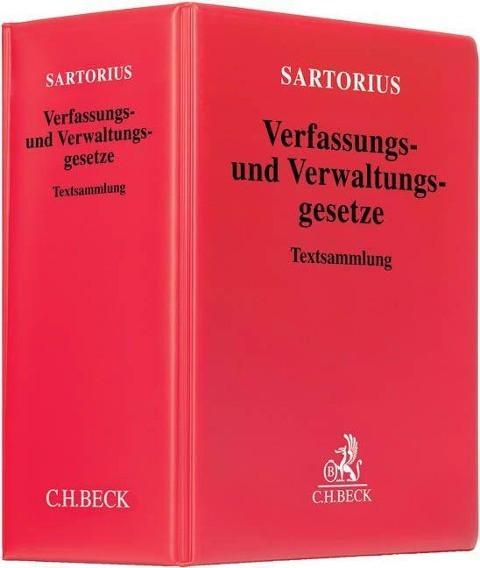 Verfassungs- und Verwaltungsgesetze 1 der Bundesrepublik Deutschland (ohne Fortsetzungsnotierung). Inkl. 132. Ergänzungslieferung