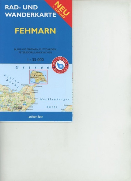 Rad- und Wanderkarte Fehmarn 1: 35 000