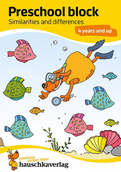 Preschool block - Similarities & differences 4 years and up, A5-Block