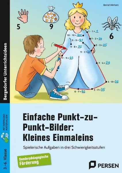 Einfache Punkt-zu-Punkt-Bilder: Kleines Einmaleins