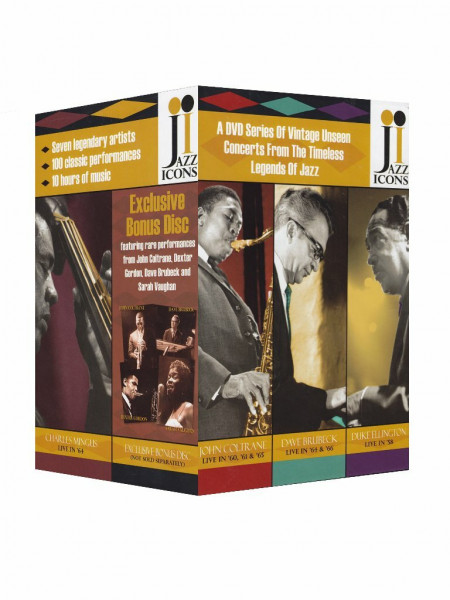 Jazz Icons - Vol. 1 [8 DVDs]