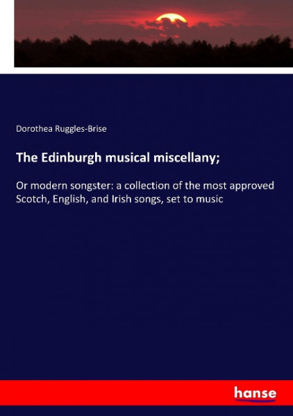 The Edinburgh musical miscellany;