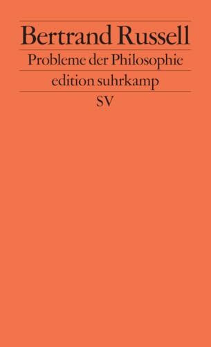 Probleme der Philosophie (edition suhrkamp)