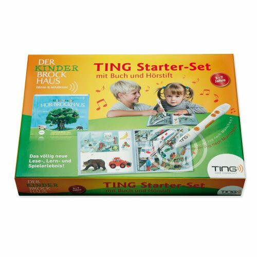 Der Kinder Brockhaus TING Starter-Set mit Buch und TING Hörstift: Das völlig neue Lese-, Lern und Spielerlebnis!