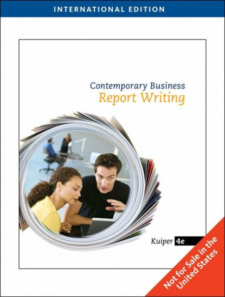 Contemporary Business Report Writing