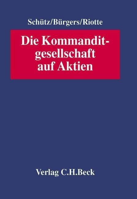 Die Kommanditgesellschaft auf Aktien