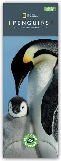 PENGUINS NATIONAL GEOGRAPHIC SLIM CALEND