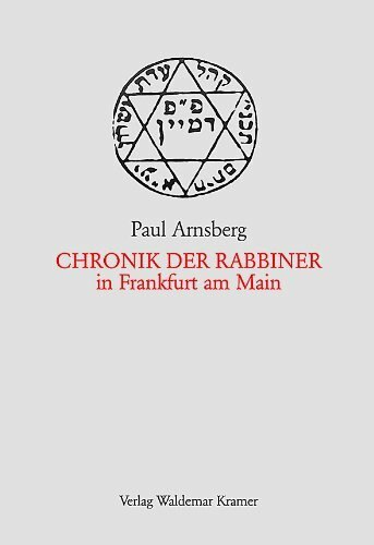 Chronik der Rabbiner in Frankfurt am Main