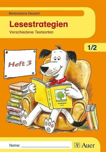 Meilensteine Deutsch - Lesestrategien 1/2: Heft 3