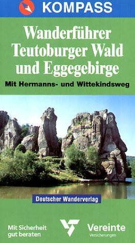 Kompass Wanderführer, Teutoburger Wald und Eggegebirge mit Hermannsweg und Wittekindsweg