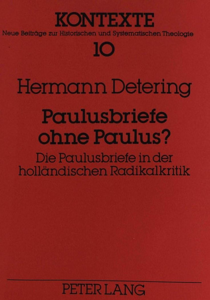 Paulusbriefe ohne Paulus?