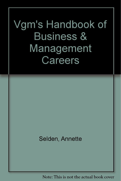 Vgm's Handbook of Business & Management Careers