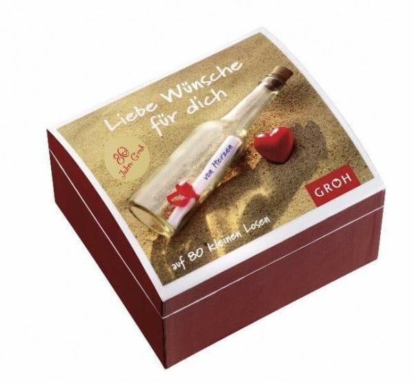 Schatztruhe "Liebe Wünsche für dich": 3er Verpackungseinheit