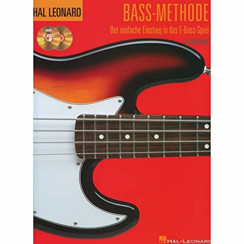 Bass-Methode, m. 2 Audio-CDs: Der einfache Einstieg in das E-Bass-Spiel. Bass. Lehrbuch.