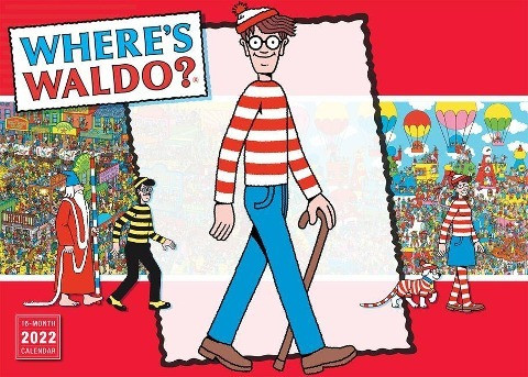 Where's Waldo?(r) 2022 Wall Calendar 16-Month