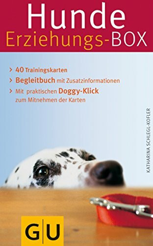 GU Hunde Erziehungs-Box (GU Haus & Garten Tier-Box): 40 Trainingskarten. Begleitbuch mit Zusatzinformationen. Mit praktischen Doggy-Klick zum Mitnehmen der Karten (GU Tier-Box)