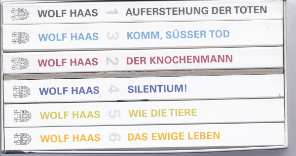 Die Brenner-Romane: Kassette: Auferstehung der Toten; Der Knochenmann; Komm, süßer Tod; Silentium!; Wie die Tiere; Das ewige Leben (Krimi/Thriller)