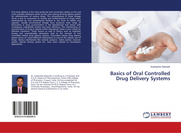 Basics of Oral Controlled Drug Delivery Systems