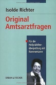 Original-Amtsarztfragen für Heilpraktiker