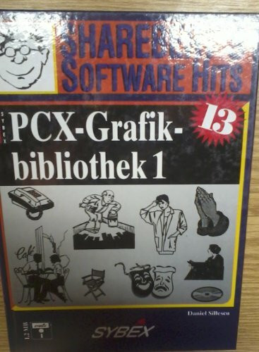 PCX - Grafikbibliothek I. Sharebert's Software Hits. Inkl. 5 1/4'- Diskette