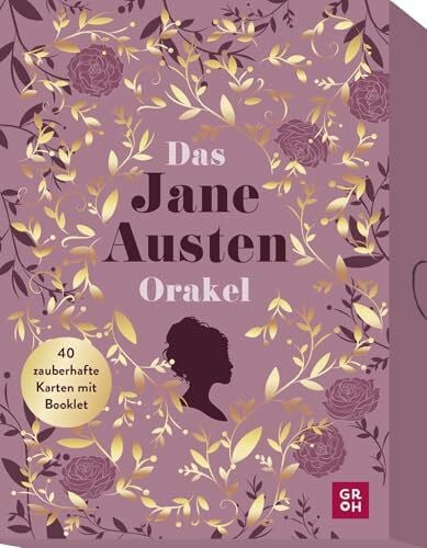 Orakelkarten: Das Jane Austen Orakel: 40 zauberhafte Karten mit Booklet | Wunderschönes Orakel aus der Welt von Jane Austen | Das perfekte Geschenk für Fans und Booklover