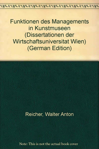 Funktionen des Managements in Kunstmuseen