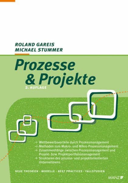 Prozesse & Projekte: Wettbewerbsvorteile durch Prozessmanagement, Methoden zum Makro- und Mikro-Prozessmanagement, Zusammenhänge zwischen ... prozess-... Prozesse & Projekte: Wettbewerbsvorteile durch Prozessmanagement, Methoden zum Makro- und Mikro-Prozessmanagement, Zusammenhänge zwischen ... prozess- und projektorientierten Unternehmens