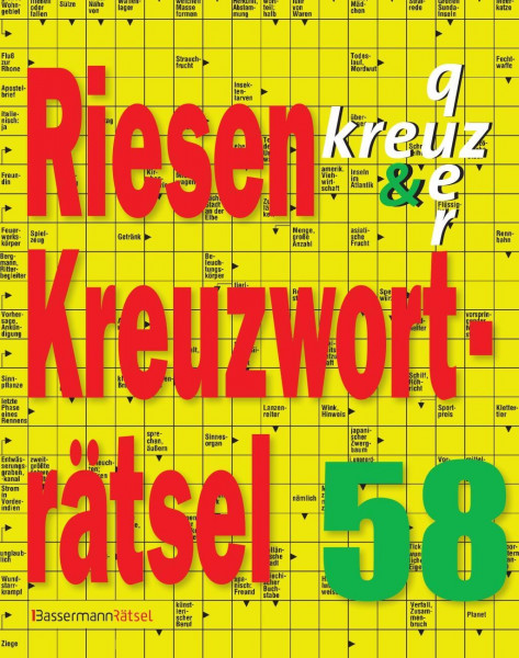 Riesen-Kreuzworträtsel 58