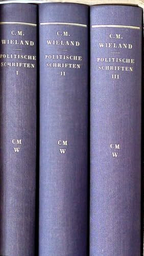 Politische Schriften I/ III, insbesondere zur Französischen Revolution