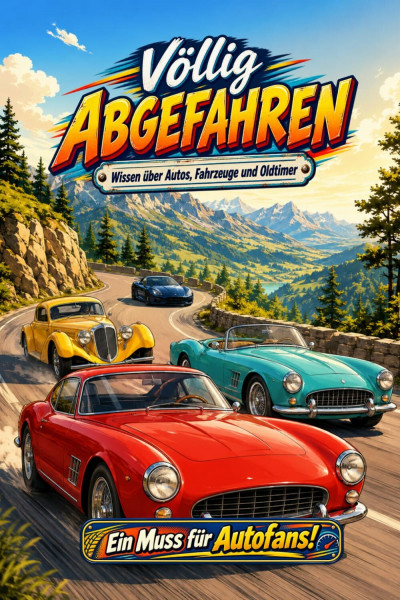 Völlig abgefahren - Wissen über Autos, Fahrzeuge und Oldtimer: Unnützes Wissen über Autos, Motoren, Kultmodelle & Rekorde | Geschenk für Autofahrer, Autoliebhaber, Schrauber & Oldtimer-Fans